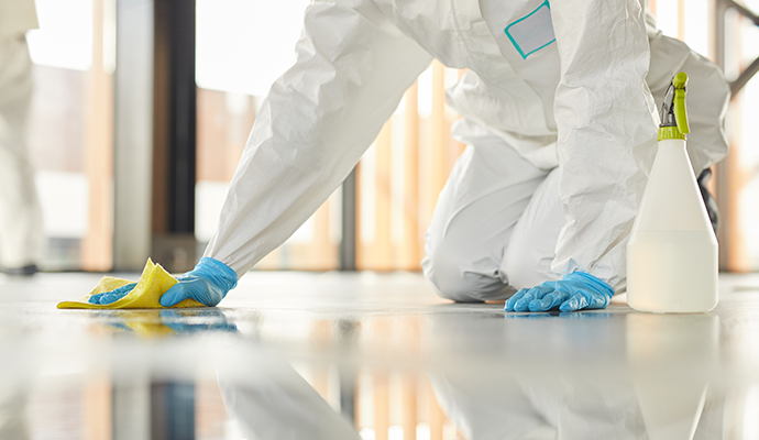 Accident cleanup service