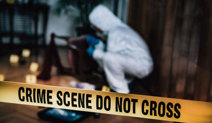 Crime scene cleanup service