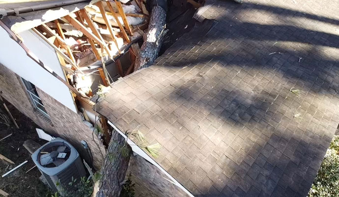 Disaster damage property