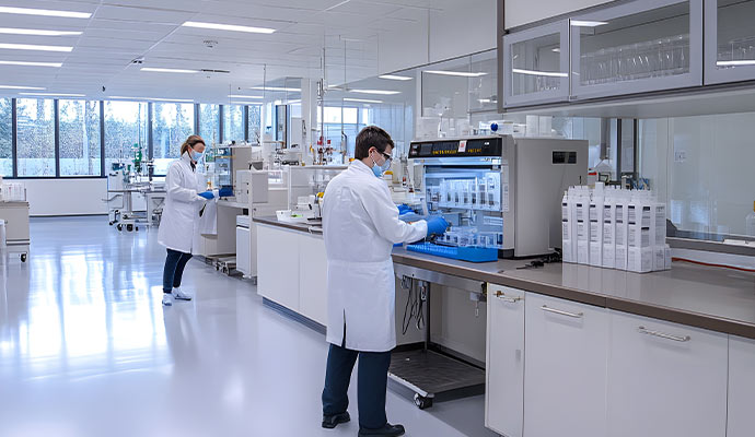 Modern laboratory