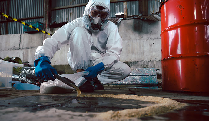 Chemical Spill Cleanup in Houston, Austin & College Station