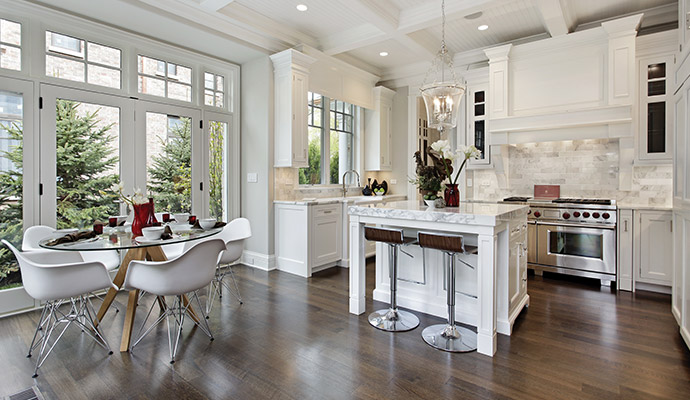 Clean restored property