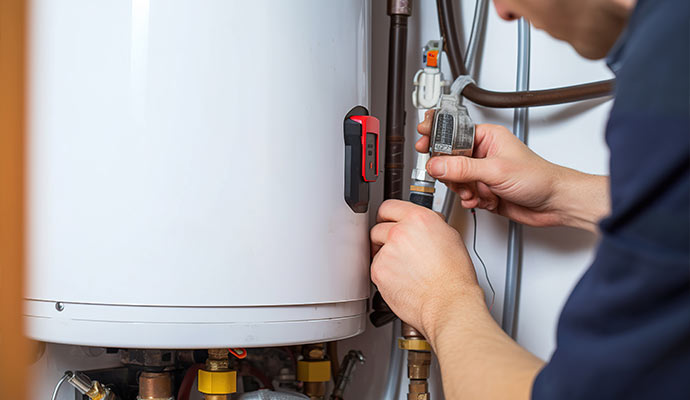 Water heater repairing service