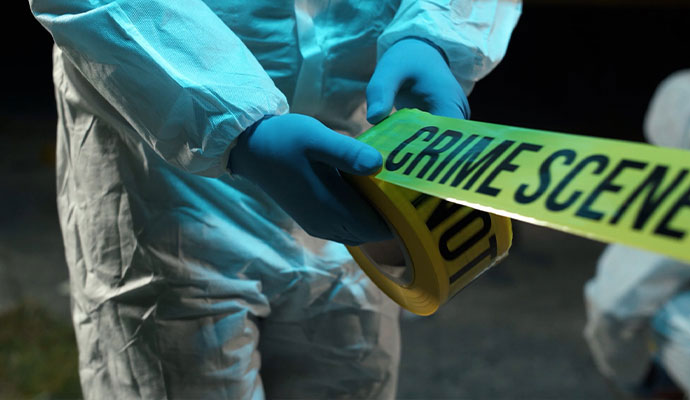 Crime scene cleanup service