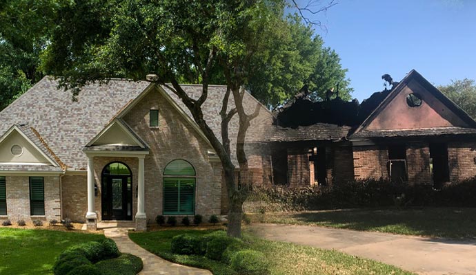 Residential Fire Restoration in Houston, Austin & College Station