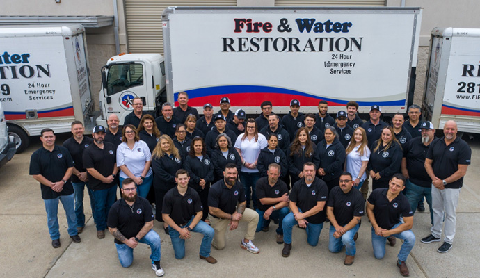 Fire Reconstruction Inc. service team members