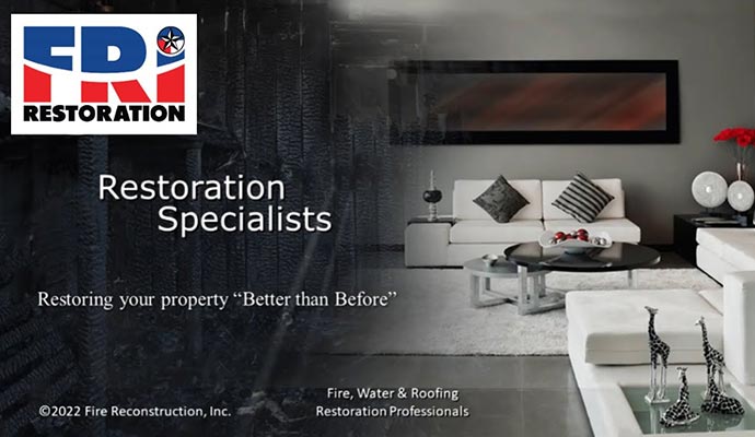 Fire Reconstruction Inc. service video thumb