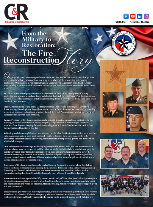 Fire Reconstruction Inc. story thumb