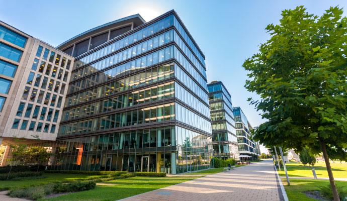 Downtown office building
