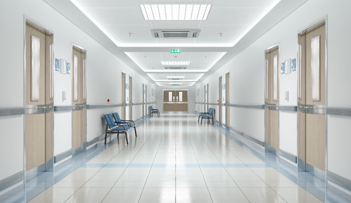 Hospital corridor