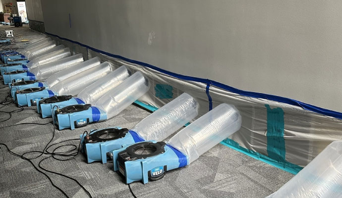 Water drying equipment