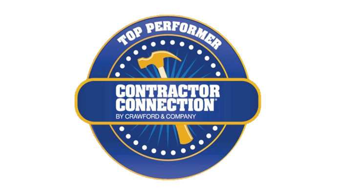 Top performer contractor connection award