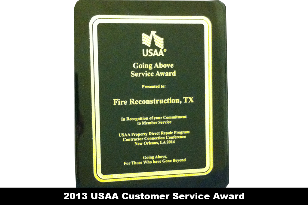 USAA customer service award 2013