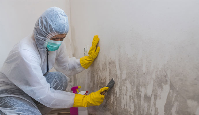 Professional mold cleaning service