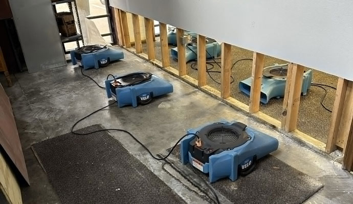 Water damage restoration