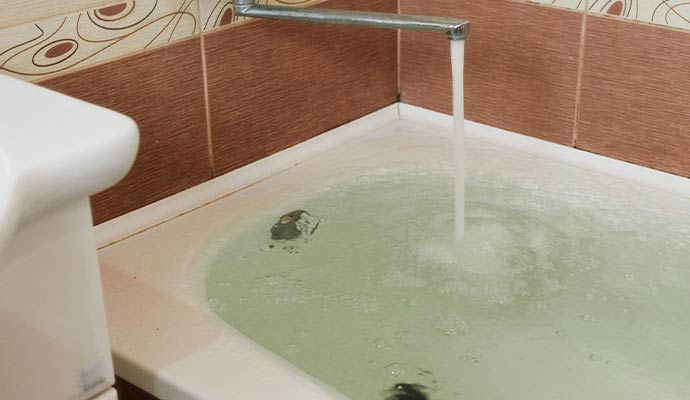 Shower & Tub Overflow in Houston, Austin and College Station